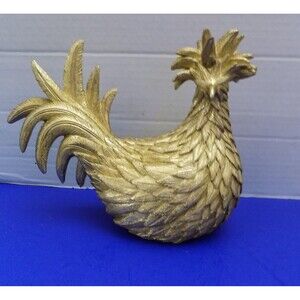 NEW Silkies Chinese Exotic Chicken Statue Figurine Country Farmhouse Hen Rooster